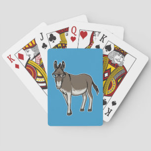 Hipster Donkey Pokerkaarten