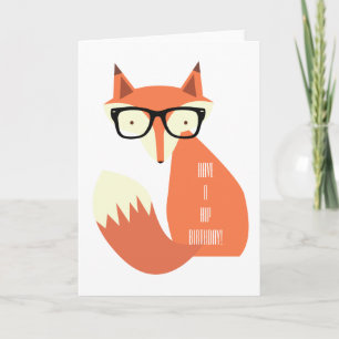 Hipster Fox Kaart