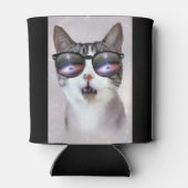 "Hipster Galaxy Space Cats" LOL Funny Koelbox Blikjeskoeler (Achterkant)