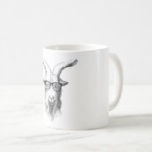 Hipster Goat Koffiemok (Voorkant rechts)