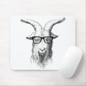 Hipster Goat Muismat (Met muis)