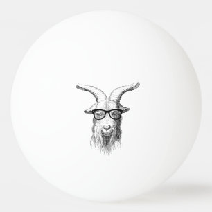 Hipster Goat Pingpongballen