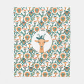 Hipster Goats | TotaalGoatally™ Fleece Deken (Voorkant)