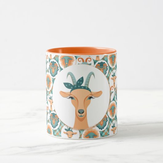 Hipster Goats | TotaalGoatally™ Mok (Midden)