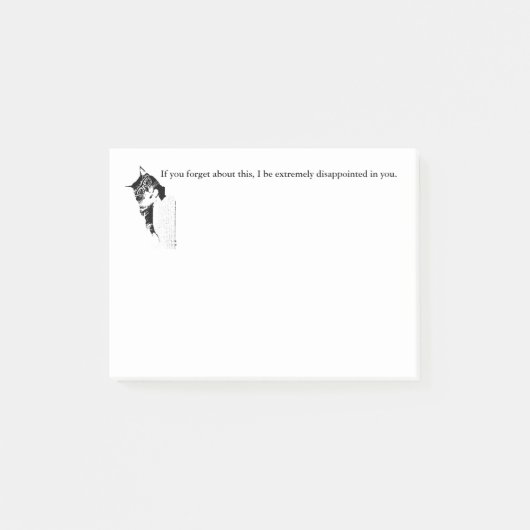 Hipster Kat post-its Post-it® Notes (Voorkant)