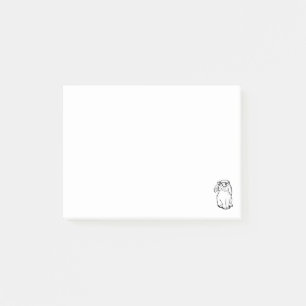 Hipster Konijn Grappig Konijn Met Bril Moppig Anim Post-it® Notes