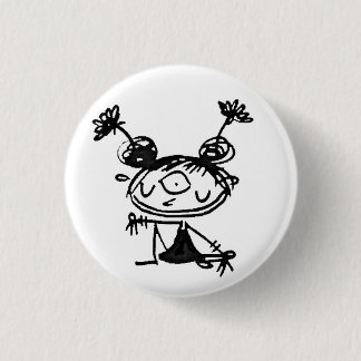 hipster lakshmi ronde button 3,2 cm
