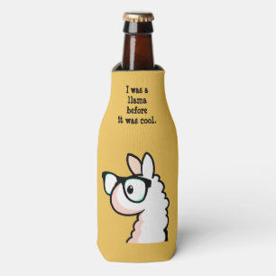 Hipster Llama Flesjeskoeler