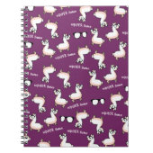 Hipster Llama Madness Notitieboek (Voorkant)