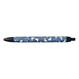Hipster Llama Madness Zwarte Inkt Pen
