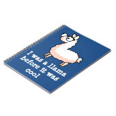 Hipster Llama Notitieboek (Linkerzijde)
