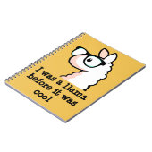 Hipster Llama Notitieboek (Linkerzijde)
