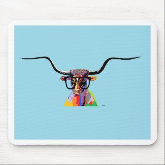 Hipster Longhorn Muismat