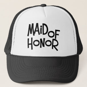 Hipster Maid of Honor Trucker Pet