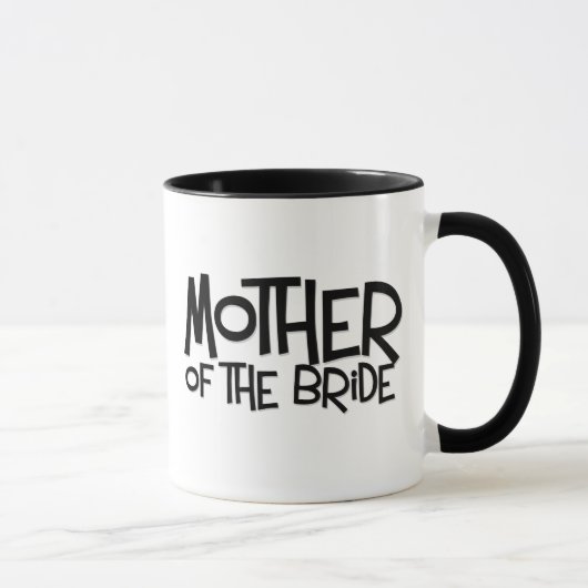 Hipster Moeder van de Bride Mok (Rechts)