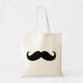 Hipster Mustache Budget Tas (Voorkant)