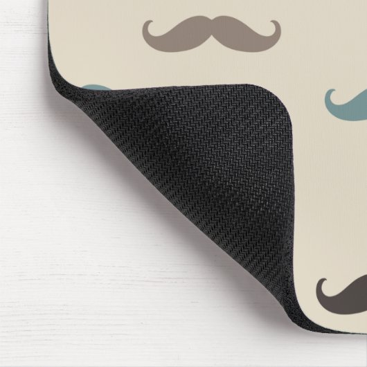 Hipster Mustaches Muismat (Hoek)