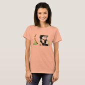 Hipster Native Chick T-shirt (Voorkant volledig)