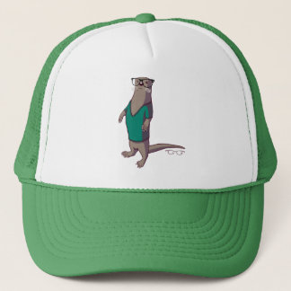 Hipster Otter Pet (zonder tekst)