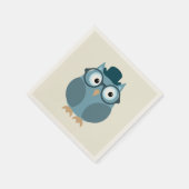 Hipster Owl Servetten (Hoek)
