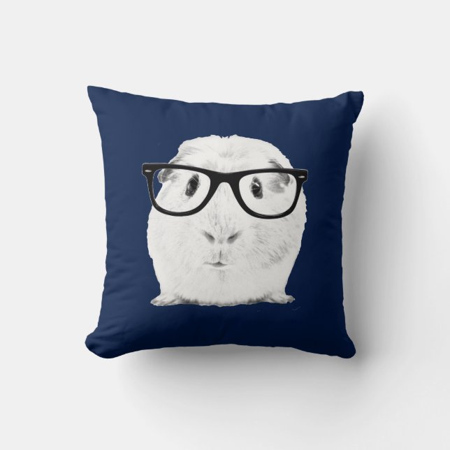 Hipster Pigster Kussen (Voorkant)