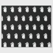 Hipster Rabbit Funny Bunny Met Brillen Schattige A Cadeaupapier (Vlak)