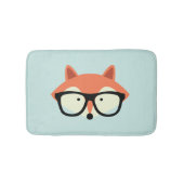 Hipster Red Fox Badmat (Voorkant)