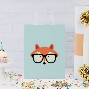 Hipster Red Fox Klein Cadeauzakje