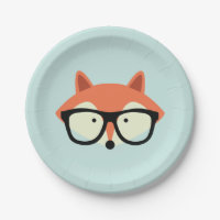 Hipster Red Fox
