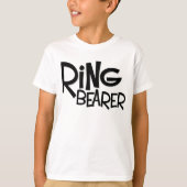 Hipster Ring Bearer T-shirt (Voorkant)