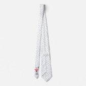 Hipster Santa Stropdas (Achterkant)