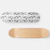 Hipster Skater Hipster! Skateboard (Horizontaal)