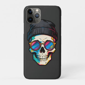 Hipster Skully iPhone 11 Pro Hoesje