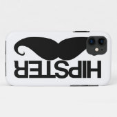Hipster Stache Case-Mate iPhone Case (Achterkant (horizontaal))