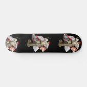 Hipster Statue Skateboard (Horz)