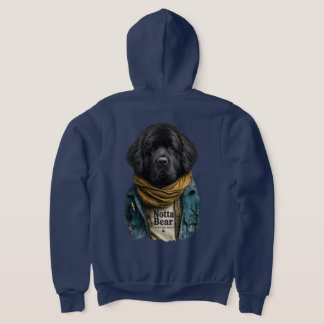 Hipster Stedelijke Newf – Notta Bear Stijl Hoodie