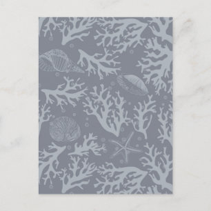 Hipster Style Coral Reef Briefkaart