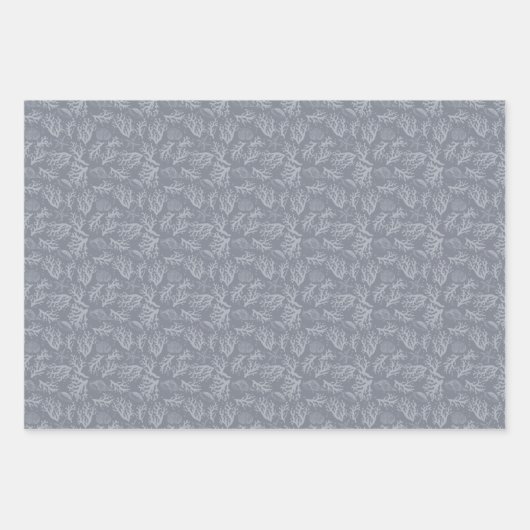 Hipster Style Coral Reef Inpakpapier Vel (Voorkant)