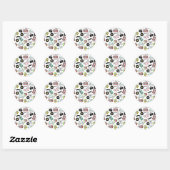 Hipster Theme Envelope Seal Sticker (Vel)