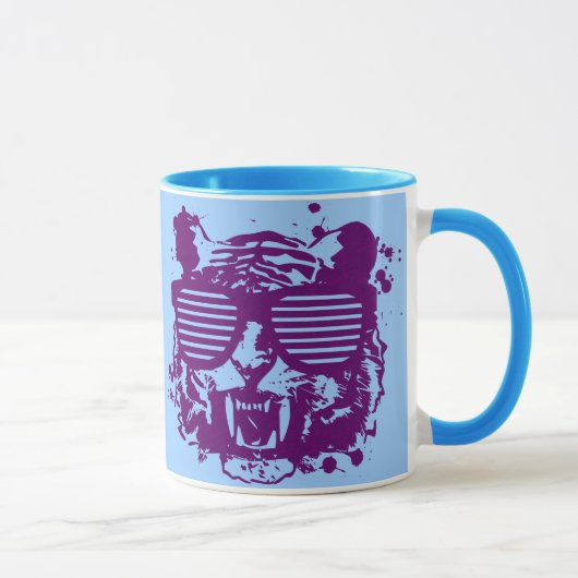 Hipster Tiger Mok (Rechts)