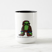 Hipster Turtle Coffee-Mok Mok (Midden)