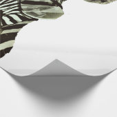 Hipster Zebra Cadeaupapier (Hoek)