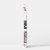 Hipster zwaaide hand getekende kleurrijke doedelse Case-Mate iPhone case (Achterkant / Rechts)