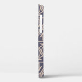 Hipsterpatroon met veelhoekige elementen. driehoek Case-Mate iPhone case (Achterkant / Links)