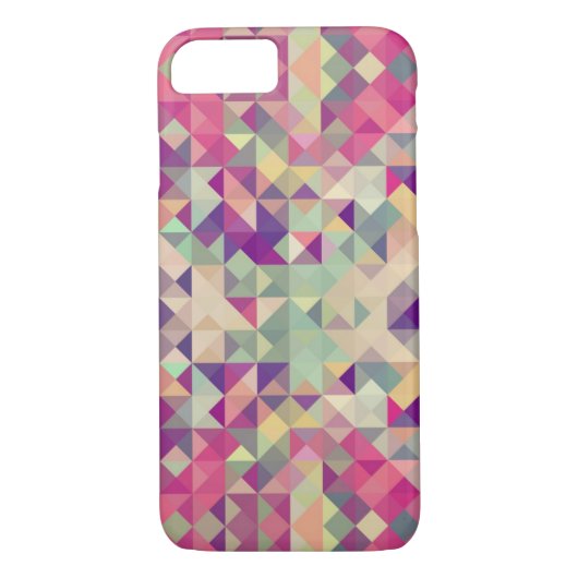 Hipsters Geometric Pattern. Case-Mate iPhone Case (Achterkant)