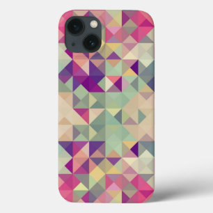  Hipsters Geometric Pattern. iPhone 13 Hoesje