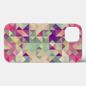  Hipsters Geometric Pattern. Case-Mate iPhone Case (Achterkant (horizontaal))