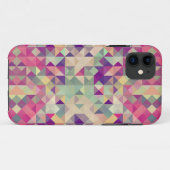Hipsters Geometric Pattern. Case-Mate iPhone Case (Achterkant (horizontaal))
