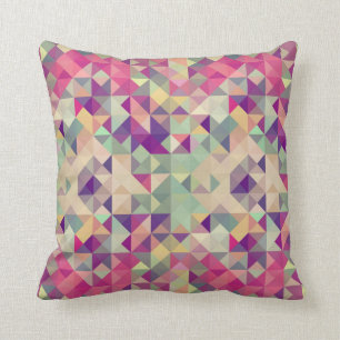  Hipsters Geometric Pattern. Kussen