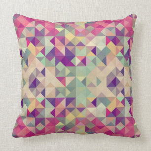 Hipsters Geometric Pattern. Kussen